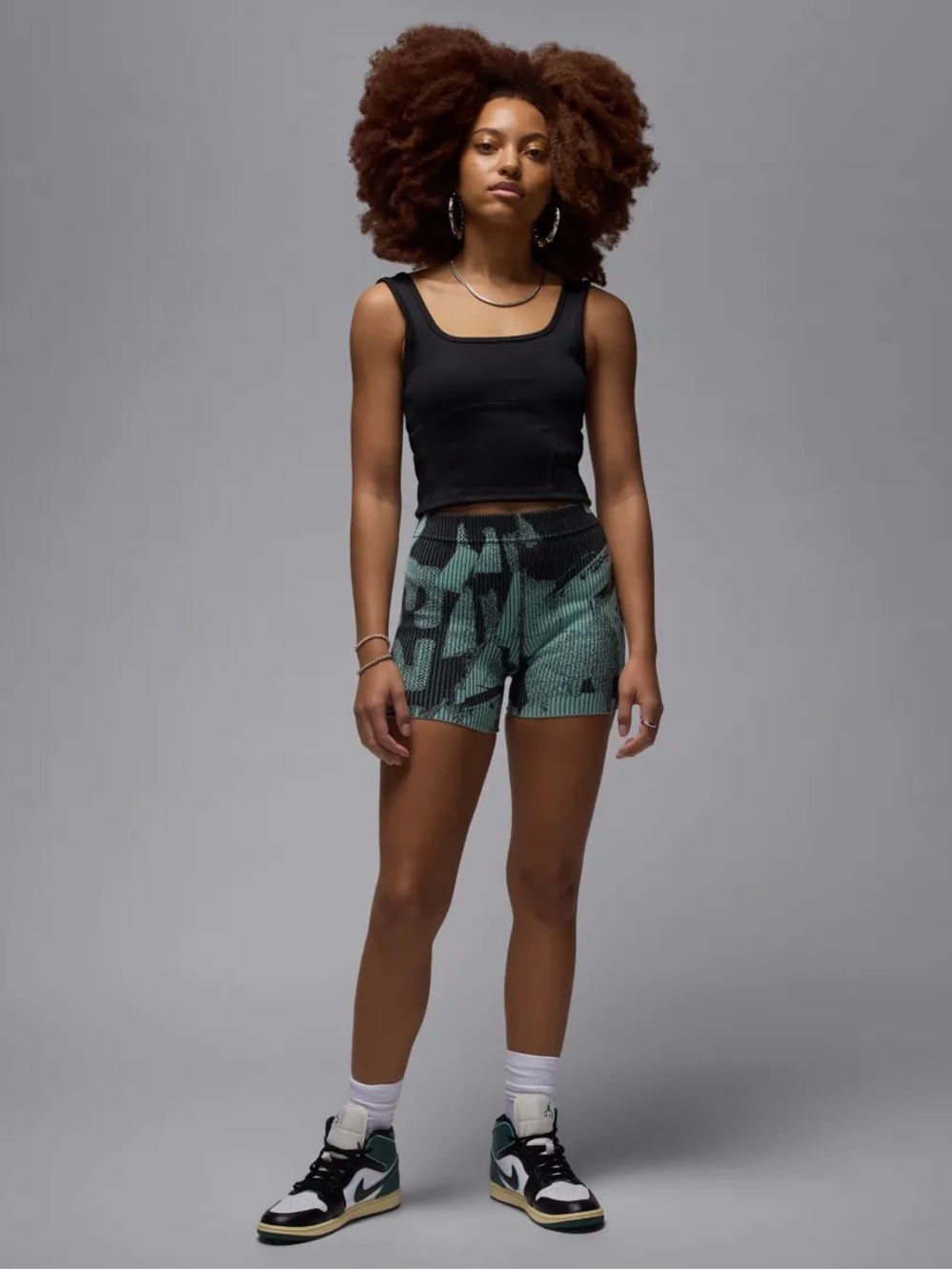 NWT Nike Air Jordan Mineral Knit Short Women's Size Small